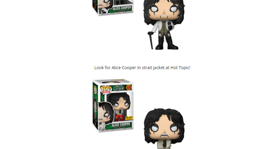 Alice Cooper, Motley Crue get Funko figures