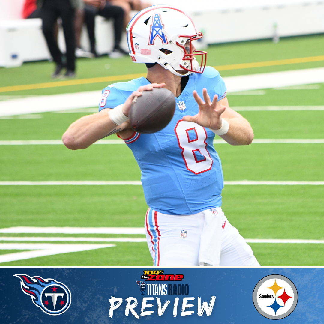 Tennessee Titans @ Pittsburgh Steelers: Week 9 Preview