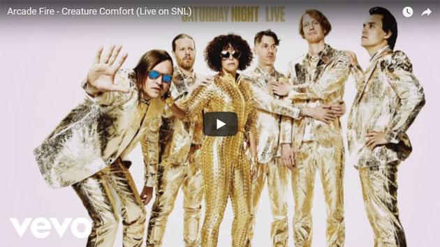 Arcade Fire On SNL