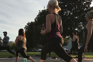 VIDEO: Beer Yoga at 97 Rock!