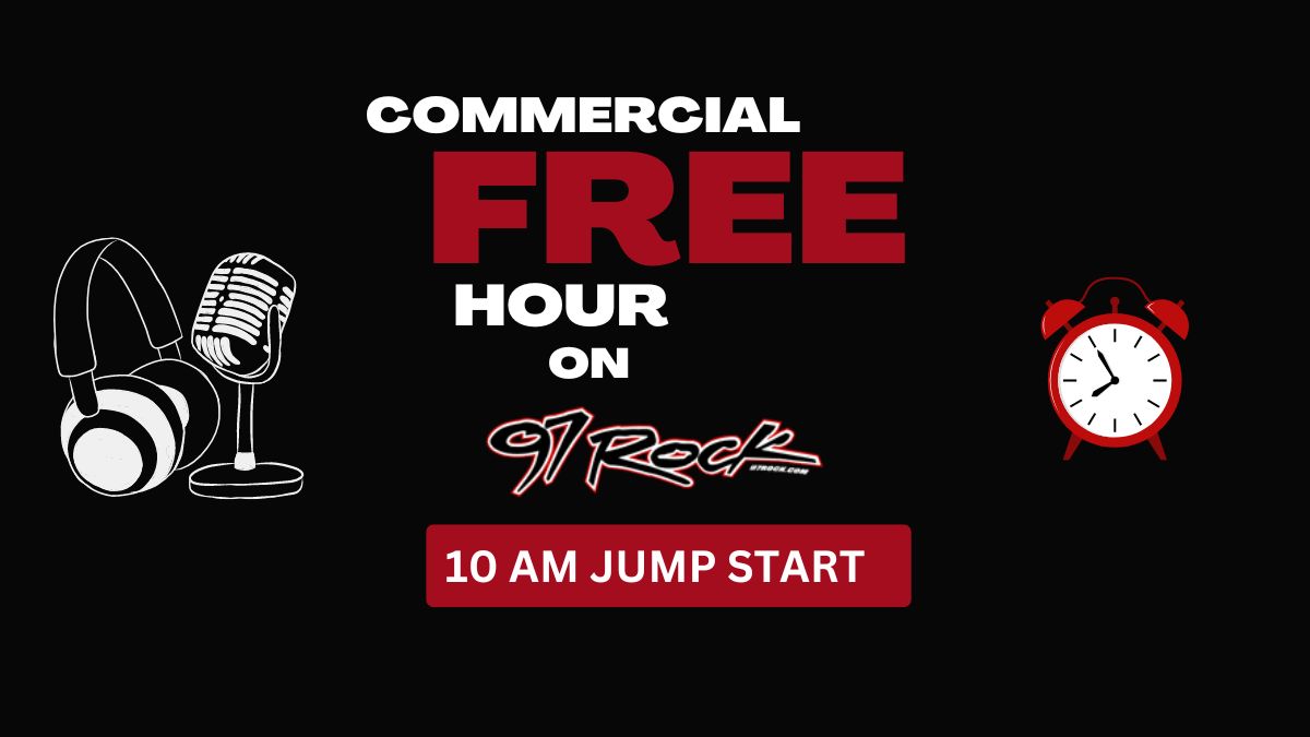 Commercial Free Hour on 97 Rock