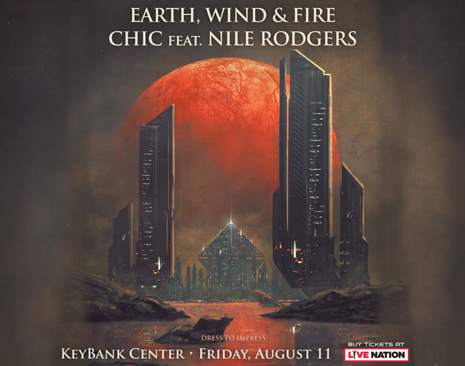 Aug 11: Earth, Wind & Fire and Chic featuring Nile Rodgers