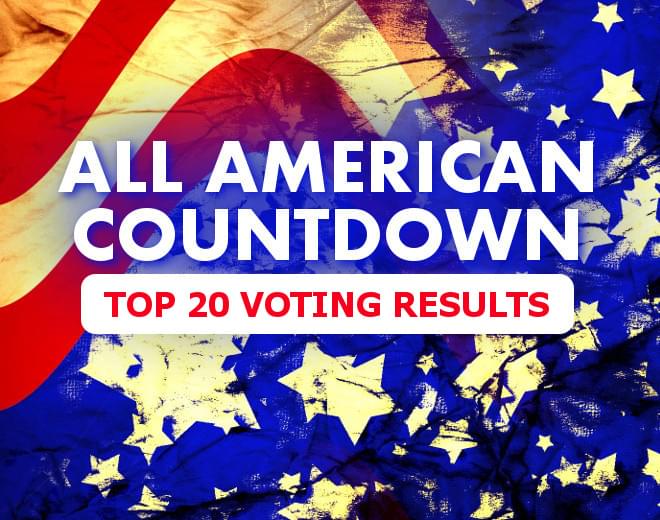 All American Countdown Voting Results