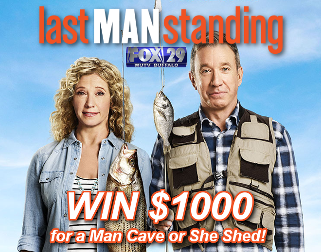 Win $1000 for a new Man Cave or She Shed
