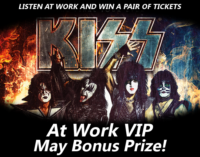 At Work Reward: KISS Concert Tickets