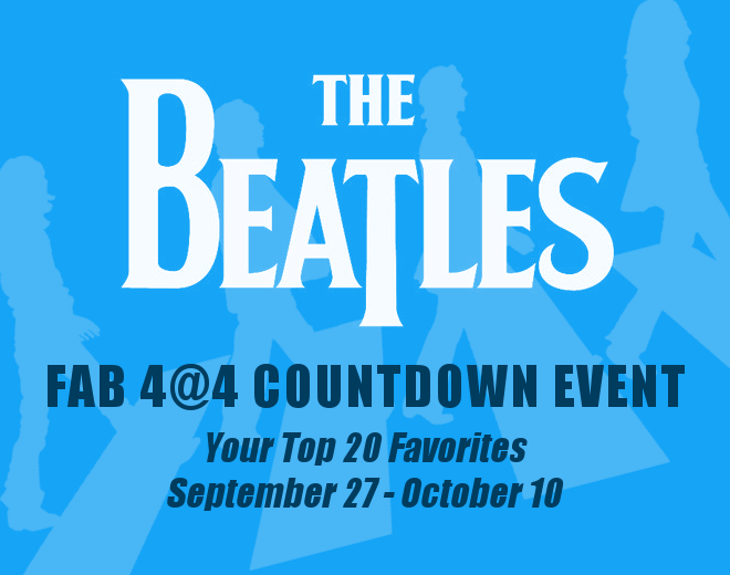 Your Favorite Beatles Songs Countdown