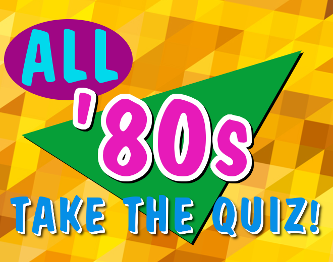 80s Music, TV and Movies Quiz