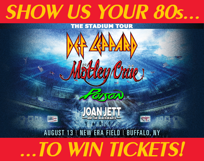 Show Us Your 80s To Win Stadium Tour Tickets