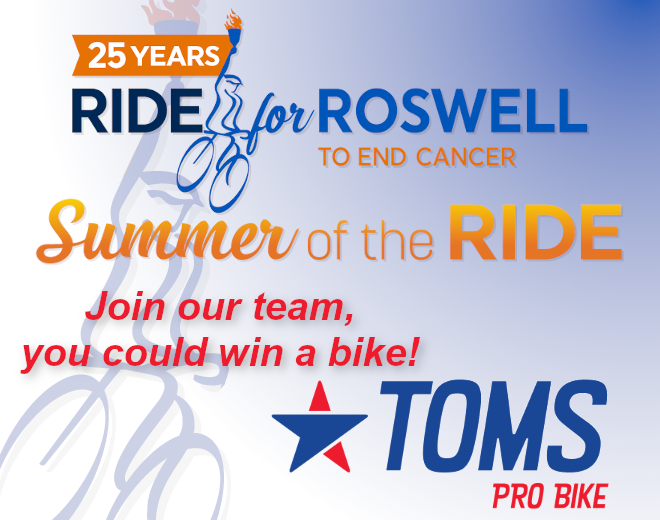 Join Our Ride for Roswell Team!