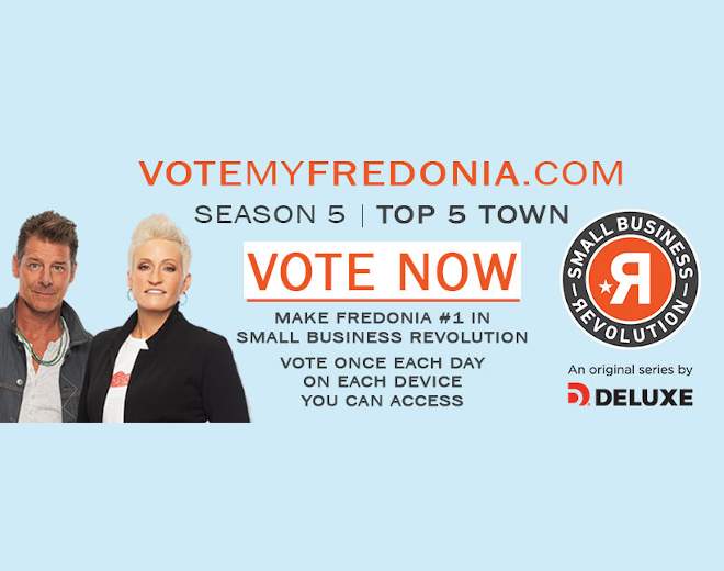 Fredonia Named Top 5 finalist on “Small Business Revolution” Show