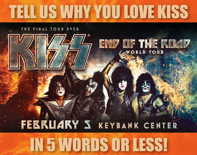 Win KISS Tickets In 5 Words Or Less
