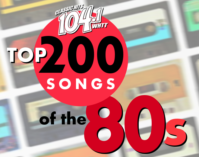 Top 200 Songs of the 80s Labor Day Countdown