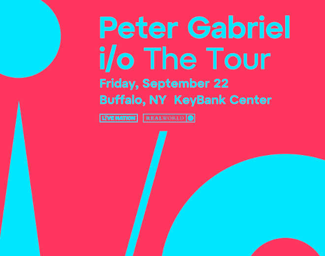 Peter Gabriel Coming to Buffalo in September