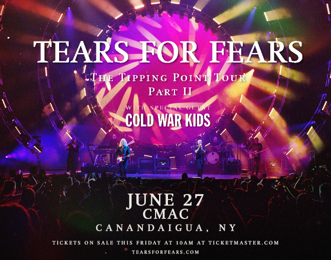 See Tears For Fears at CMAC