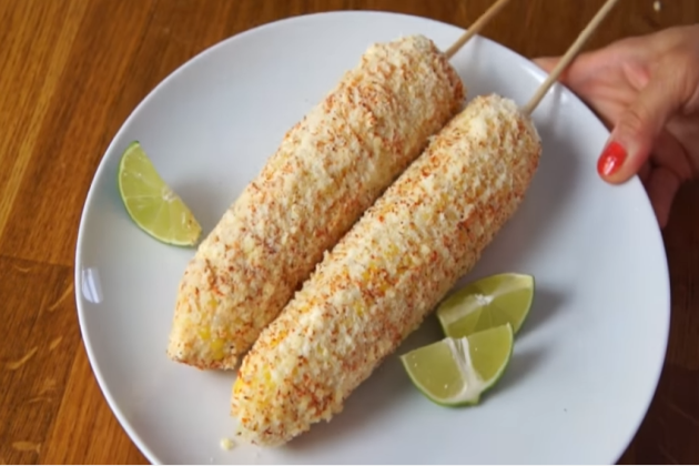 This Frozen Yogurt Spot Is Changing The Elote Making Game