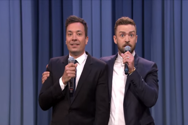 Jimmy Fallon & Justin Timberlake Are Biking Bros [VIDEO]