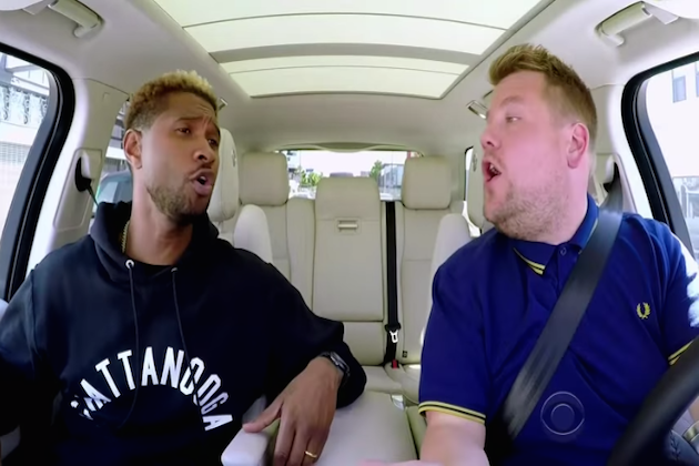 Watch Usher In Carpool Karaoke As The First Star To Get Out & Dance