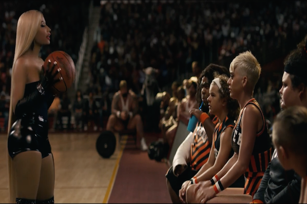 Katy Perry & Nicki Minaj Play B-ball In “Swish Swish” [VIDEO]