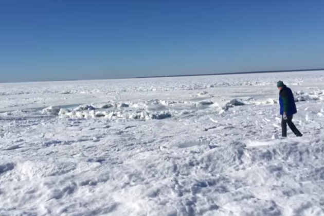 WTF News: The Whole Ocean Froze Over [VIDEO]