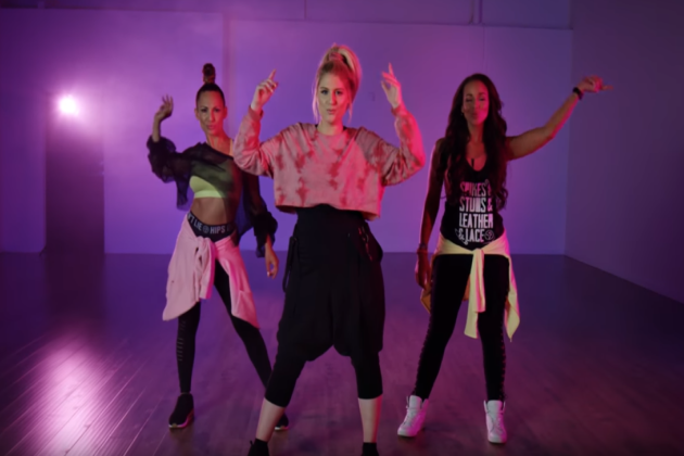 Meghan Trainor Does Zumba Routine for ‘No Excuses’ Choreography Visual