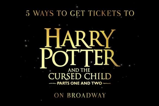 How To Get Tickets For “Harry Potter and the Cursed Child” On Broadway