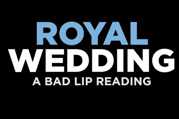 BAD LIP READING OF THE ROYAL WEDDING IS BETTER THAN THE REAL THING [VIDEO]