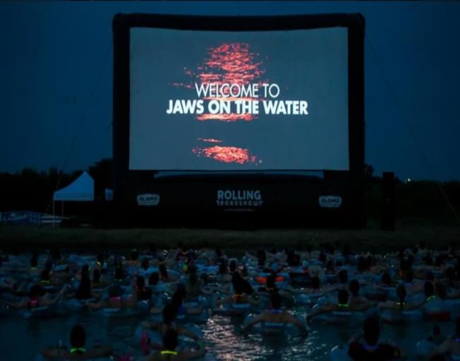 You Can Watch JAWS While Floating In Water
