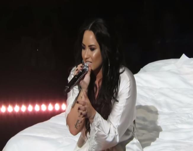 Demi Lovato Nearly Breaks Down Performing Revealing Song ‘Sober’ [VIDEO]
