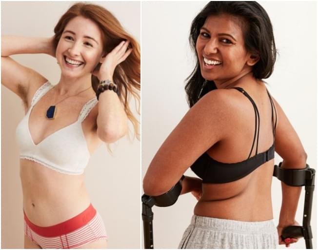 Lingerie Ads Features Models with Disabilities & Illnesses