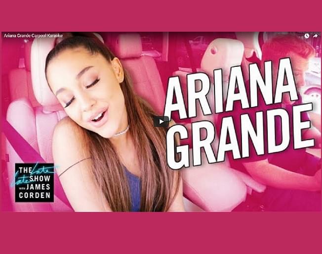 Ariana Grande Shines In This Edition Of Carpool Karaoke With James Corden [VIDEO]