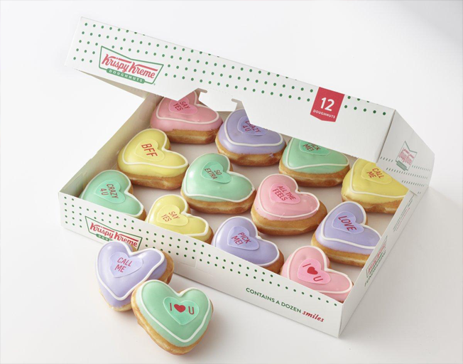 Krispy Kreme To Release “Conversation” Valentine Doughnuts
