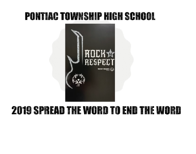 Spread The Word To End The Word Video – ROCK RESPECT- From Pontiac High School