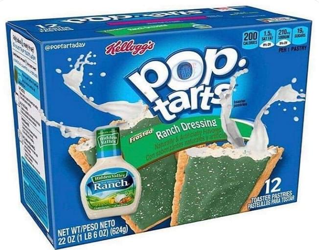 Would You Eat A Ranch Flavored Pop Tart?