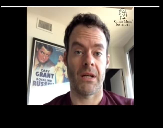 IT Star Bill Hader Releases Anxiety Video For Kids