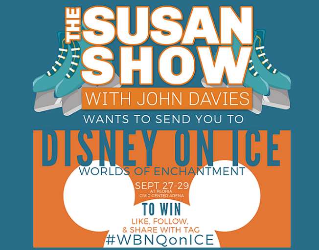 Win A 4 Pack Of Tickets for DISNEY ON ICE From THE SUSAN SHOW