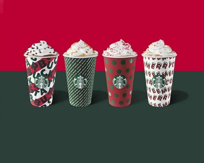 Check Out the Holiday Starbucks Designs!