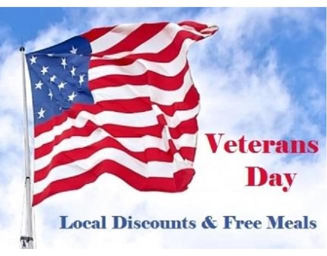 Veterans Day Freebies And Discounts