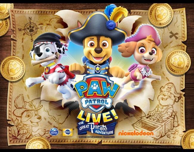 Win Paw Patrol Live Tickets with The Susan Show!