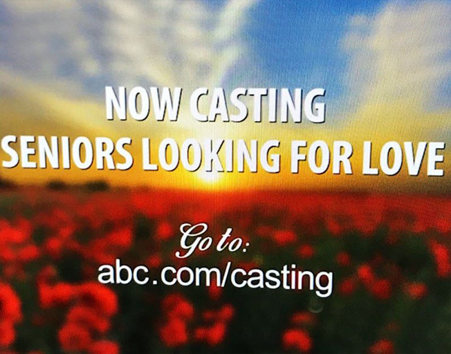 Looks Like There Will Be A “Bachelor” For Seniors