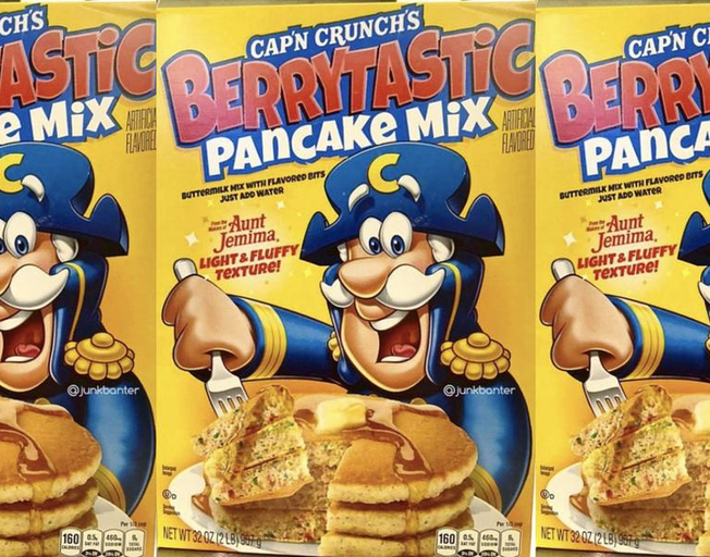 Cap’n Crunch Berrytastic Pancake Mix Is Coming Soon