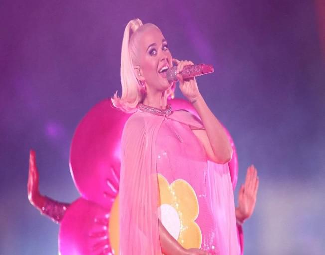 Katy Perry Shows Off Baby Bump on Stage in Australia