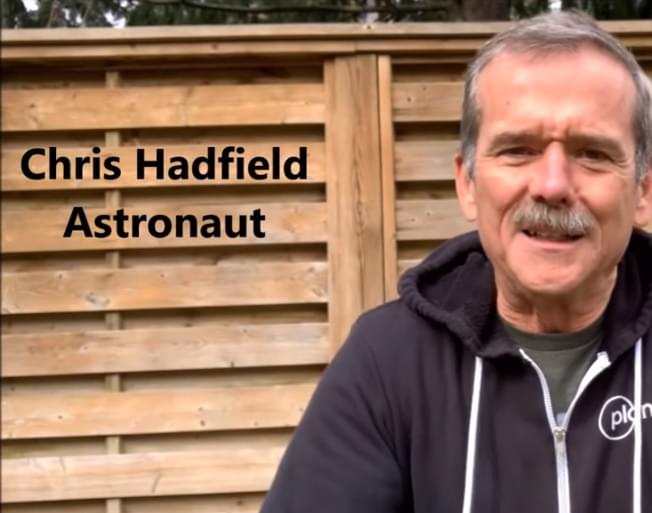 Astronaut Chris Hadfield Offers Tips To Self Isolation