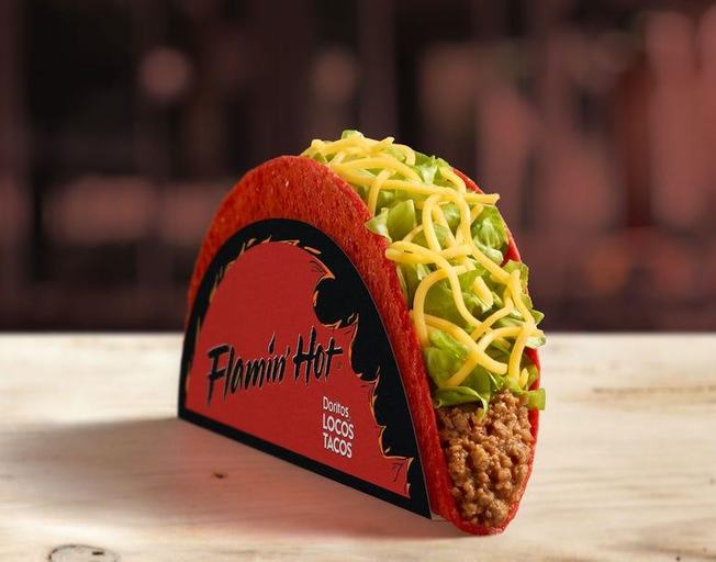 Taco Bell Is Launching Flamin’ Hot Doritos Locos Tacos