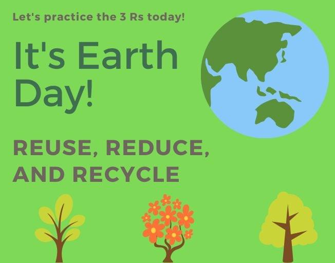 Recycling Reminders For Earth Day Success