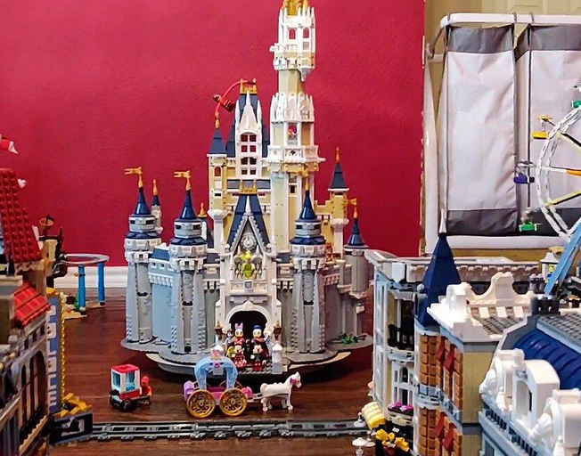 Texas Man Spends 300 Hours Creating LEGO Disneyland Replica amid Coronavirus Pandemic