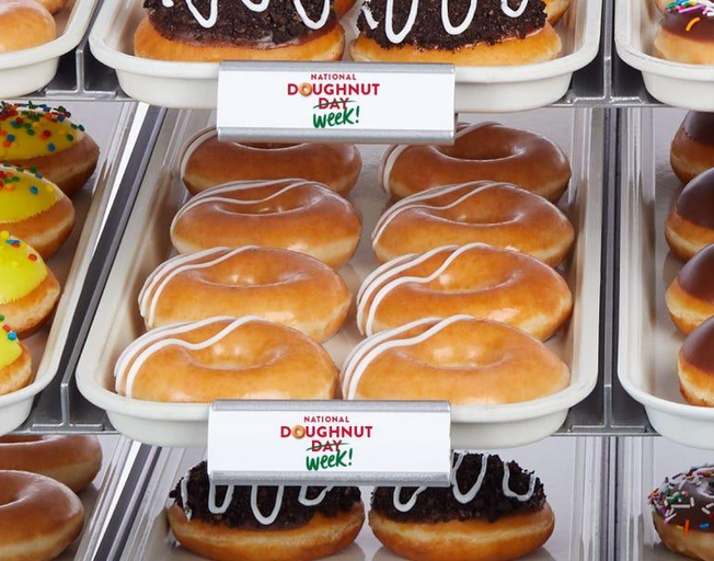 Krispy Kreme Giving Out Free Doughnuts Next Week