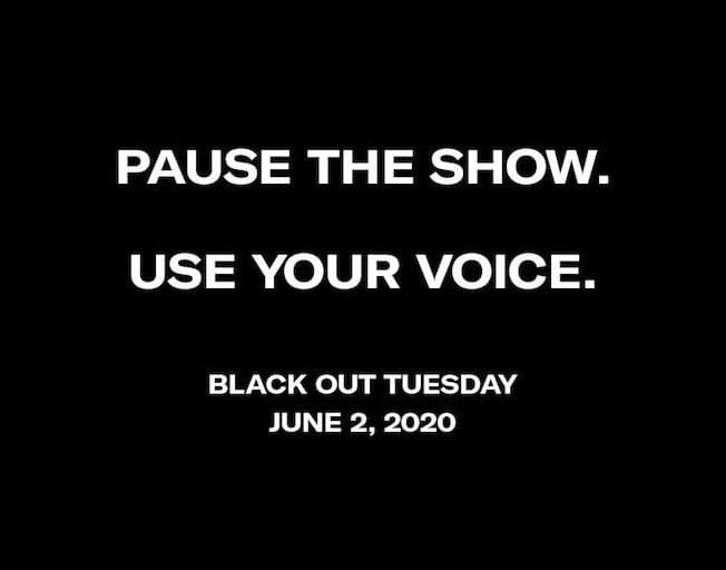 Music Industry Calls For “Black Out Tuesday”