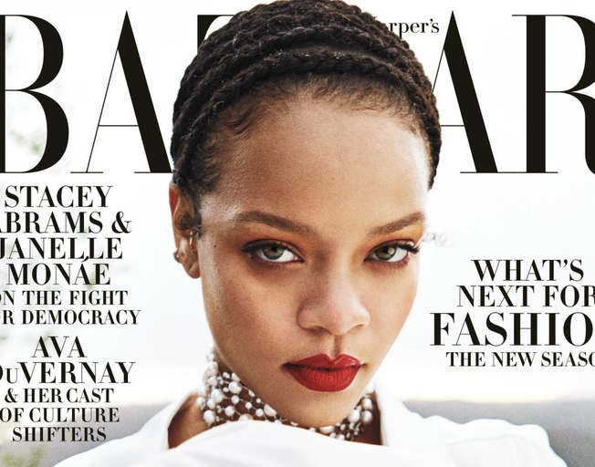 Rihanna Covers Harper’s Bazaar September Issue