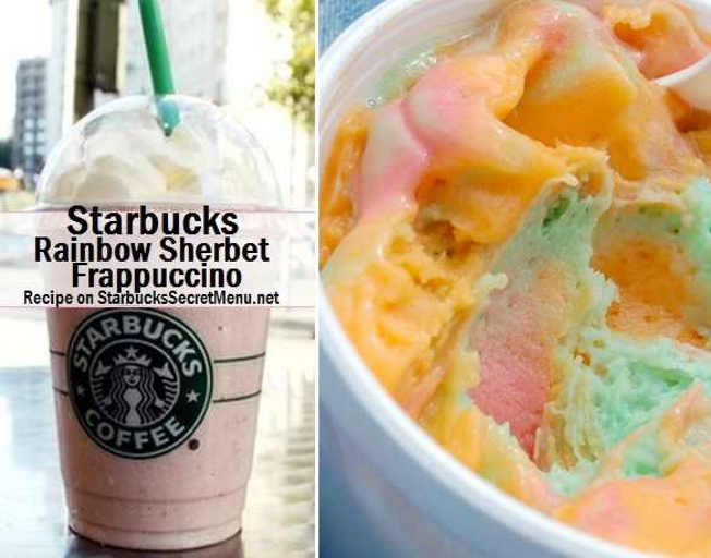 Starbucks’ Secret Menu Has a Rainbow Sherbet Frappuccino—Here’s How to Order