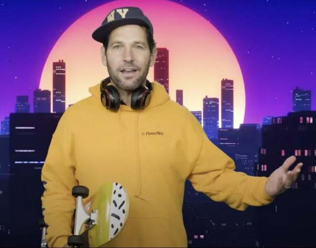 Paul Rudd Turns Into Millennial To Get Young People To Wear Masks